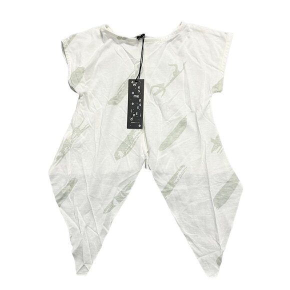 NEW Omamimini 2T Split Back Top - Picture 3 of 6